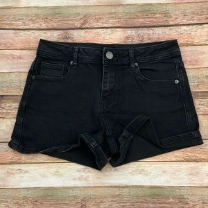 Rue 21 Black Denim Shorts